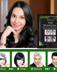 10pcs/lot Black Hair Repair Shampoo Makeup Brand