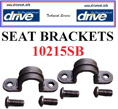 Seat Brackets & Hardware Set for 11053A/B Rollators – Durable Replacement Parts
