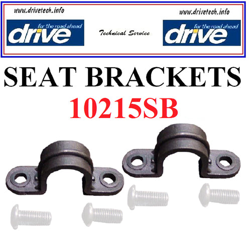Seat Brackets Only for 11053B Rollator (Pair) – Durable Replacement Parts