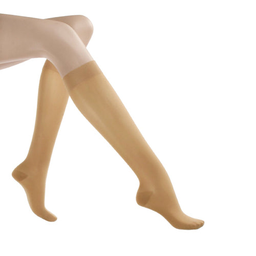 Jobst Relief Knee-High 15-20 mmHg Beige – Mild Compression Stockings