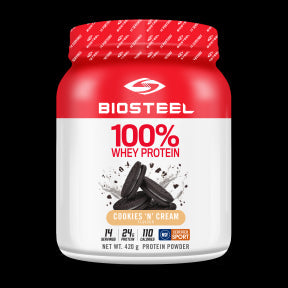 BioSteel Sports Nutrition Inc. - 100% Whey Protein Cookies N Cream (420g 6)