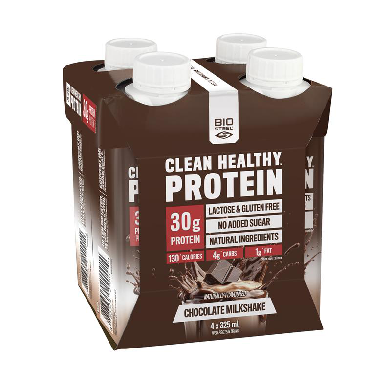 BioSteel Sports Nutrition Inc. - Chocolate Milkshake Protein RTD (4 x 325ml 24)