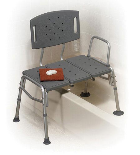 Transfer Bench 500 lbs Capacity – Bariatric Bath & Shower Safety Bench