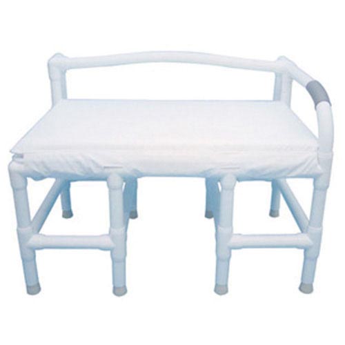 Transfer Bench Bariatric PVC with Adjustable Height and High Weight Capacity