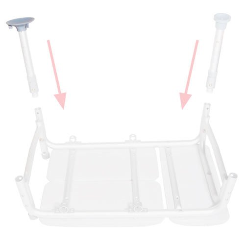 Suction Tips for Transfer Bench – Pair of Durable Non-Slip Tips