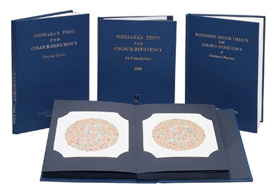 Ishihara 38 Plate Chart Book for Color Blindness – Diagnostic Color Vision Test