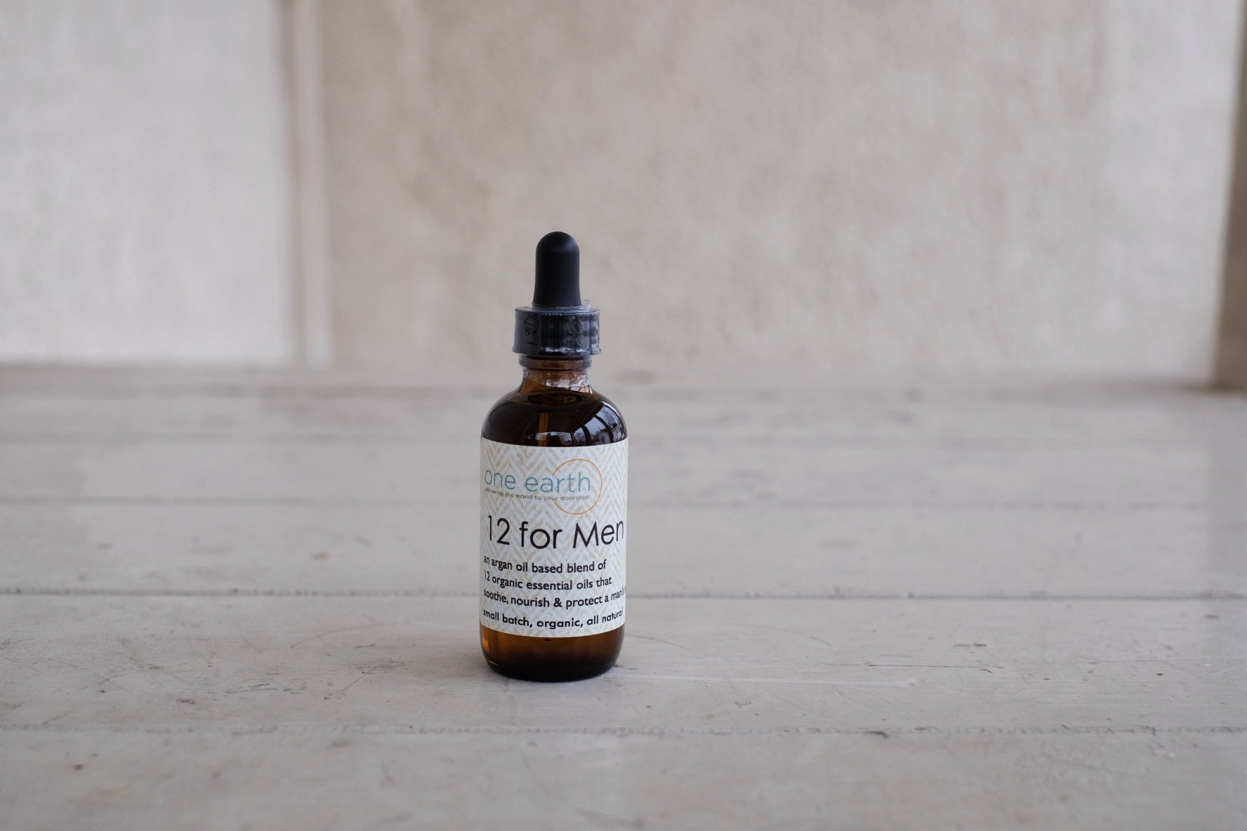 12 for Men Face, Beard and Hair Oil – Organic Argan, Coconut and Avocado Oil with Twelve Essential Oils for Grooming and Hydration