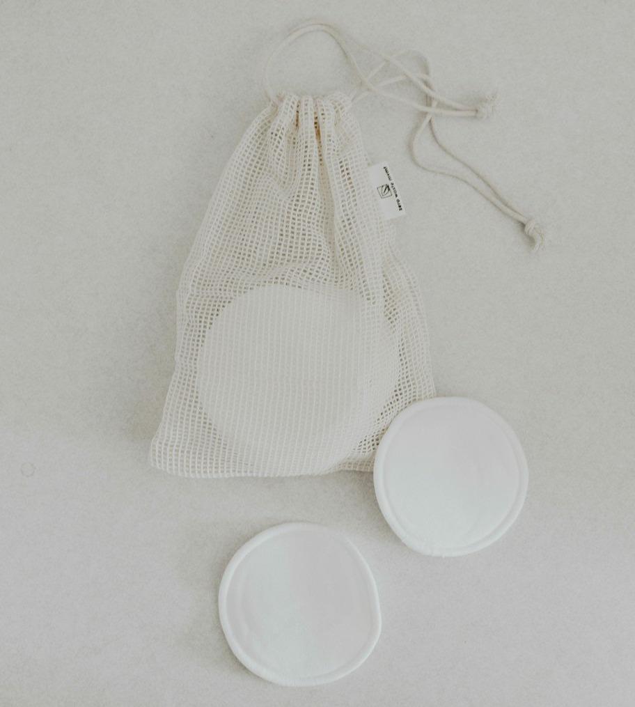 12x Reusable Makeup Remover Pads With Mesh Bag – Sustainable & Gentle