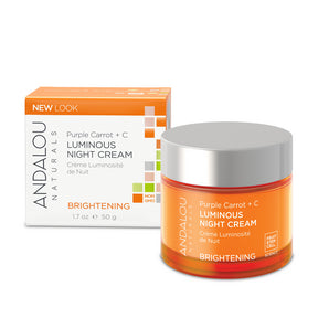 Andalou Naturals - Purple Carrot + C Luminous Night Cr (50ml 6)