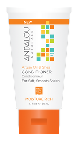 Andalou Naturals - Argan Oil & Shea Moist Rich Condit (6 x 50ml 36)