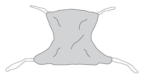 Full Body Mesh Patient Sling – Comfortable & Safe Patient Transfer Sling
