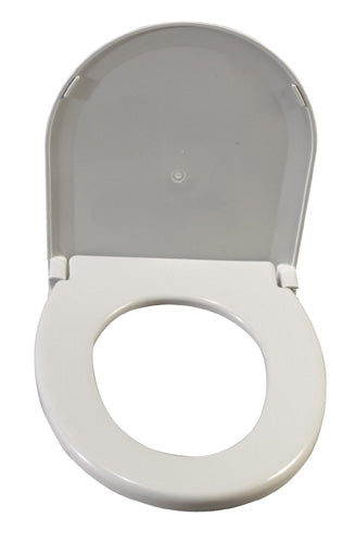 Toilet Seat with Lid Oblong – Fits Drive #1366E and #1066 Commodes