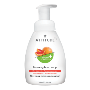Attitude - Foaming Hand Soap-Pink Grapefruit (295ml 6)