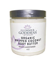 Gimmer Goddess  Organic Whipped Coconut Body Butter Repairs & Mositurizes 8Oz