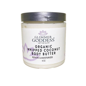 Gimmer Goddess  Organic Whipped Coconut Body Butter Repairs & Mositurizes 8Oz