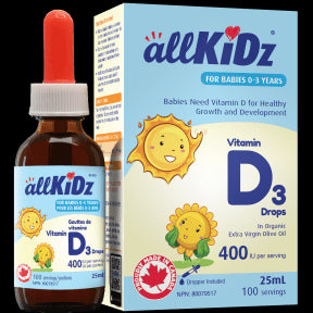 Allkidz Naturals Inc. - Vitamin D3 (25ml 6)