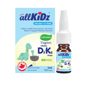 Allkidz Naturals Inc. - Vegan Vitamin D3 K2 Drops (5ml 6)