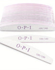 10pcs Nail File 100/180 Grit Nail Polishing Files, Sanding Strip Rubbing Strip, Double Sided Polishing Strip Nail Files, Mini Fingernail Files, Manicure Pedicure Tool