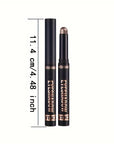 8 Colors Eyeshadow Stick, Pearly Glitter Matte Finish, Natural Long Lasting Waterproof Eyeshadow Stick