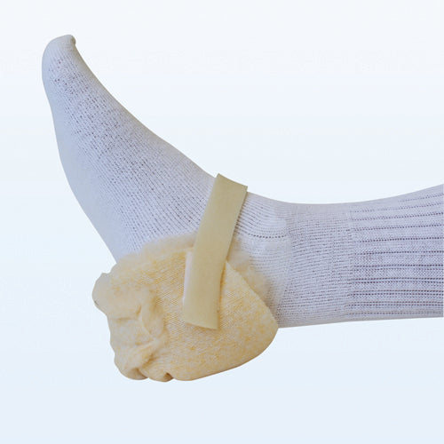 Heel Protector – Synthetic Sheepskin Pair for Pressure Relief & Comfort