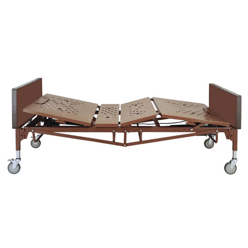 Bariatric Full Electric Bed Package with Half Rails & Mattress – Adjustable Comfort & Safety