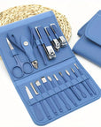 Nail Clippers Manicure Tool Set, With Portable Travel Case, Cuticle Nippers And Cutter Kit, Professional Nail Clippers Pedicure Kit, Grooming Kit For Travel