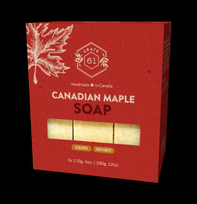 Crate 61 Organics Inc. - Canadian Maple Soap (3pk 8)