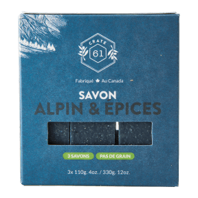 Crate 61 Organics Inc. - Alpine & Spice Soap Bar (3pk 8)