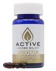 Active CBD Oil Water Soluble Broad Spectrum CBD Capsules 750/1500mg | ACC30CT