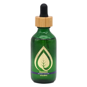 MCT/CBD Tincture 2000 mg  2 oz - Sweet Grape, Pineapple Smoothie, and Peach Mango - Free Shipping