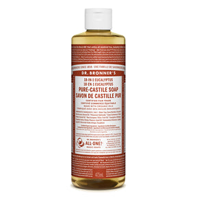 Dr. Bronner's Magic Soap - Eucalyptus Pure-Castile Soap (473ml 12)