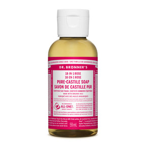 Dr. Bronner's Magic Soap - Rose Pure-Castile Soap (59ml 72)