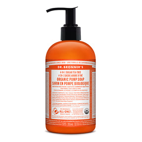 Dr. Bronner's Magic Soap - Tea Tree Organic Sugar Soap (355ml 12)