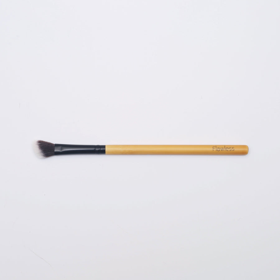 Angled Blending Bamboo Makeup Brush Vegan and Eco friendly