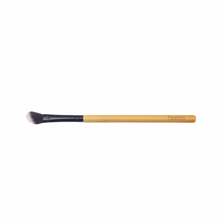 Angled Blending Bamboo Makeup Brush Vegan and Eco friendly