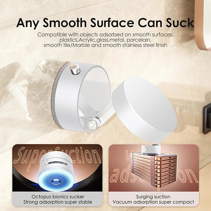 GORDIUS Upgraded Vacuum Magnetic Suction Phone Mount
