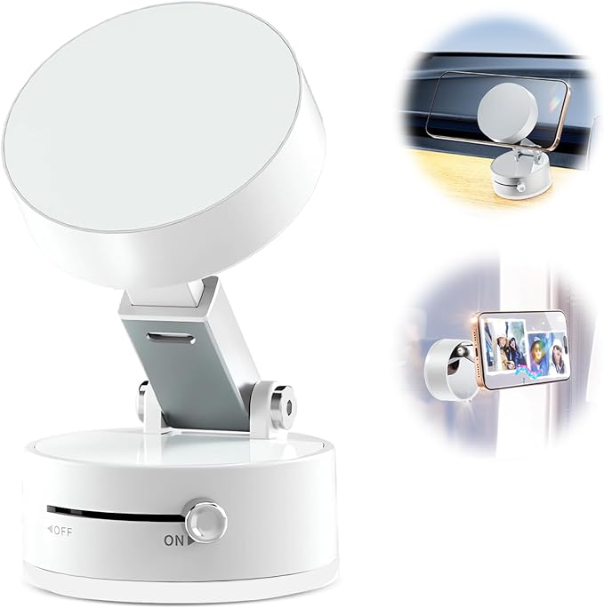 GORDIUS Upgraded Vacuum Magnetic Suction Phone Mount