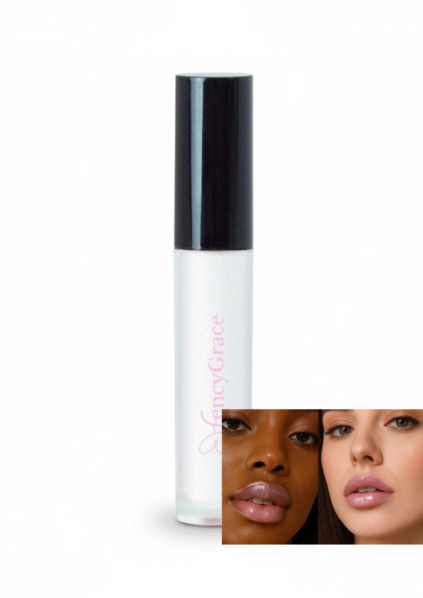 FencyGrace Lip Gloss – Pinky, Intense Shine & Comfortable Wear
