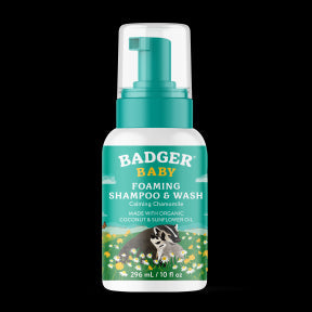 Badger Balms - Baby Foaming Shampoo & Wash (296ml 12)