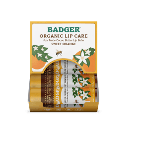 Badger Balms - Sweet Orange Lip Balm Display (18 x 7g 144)