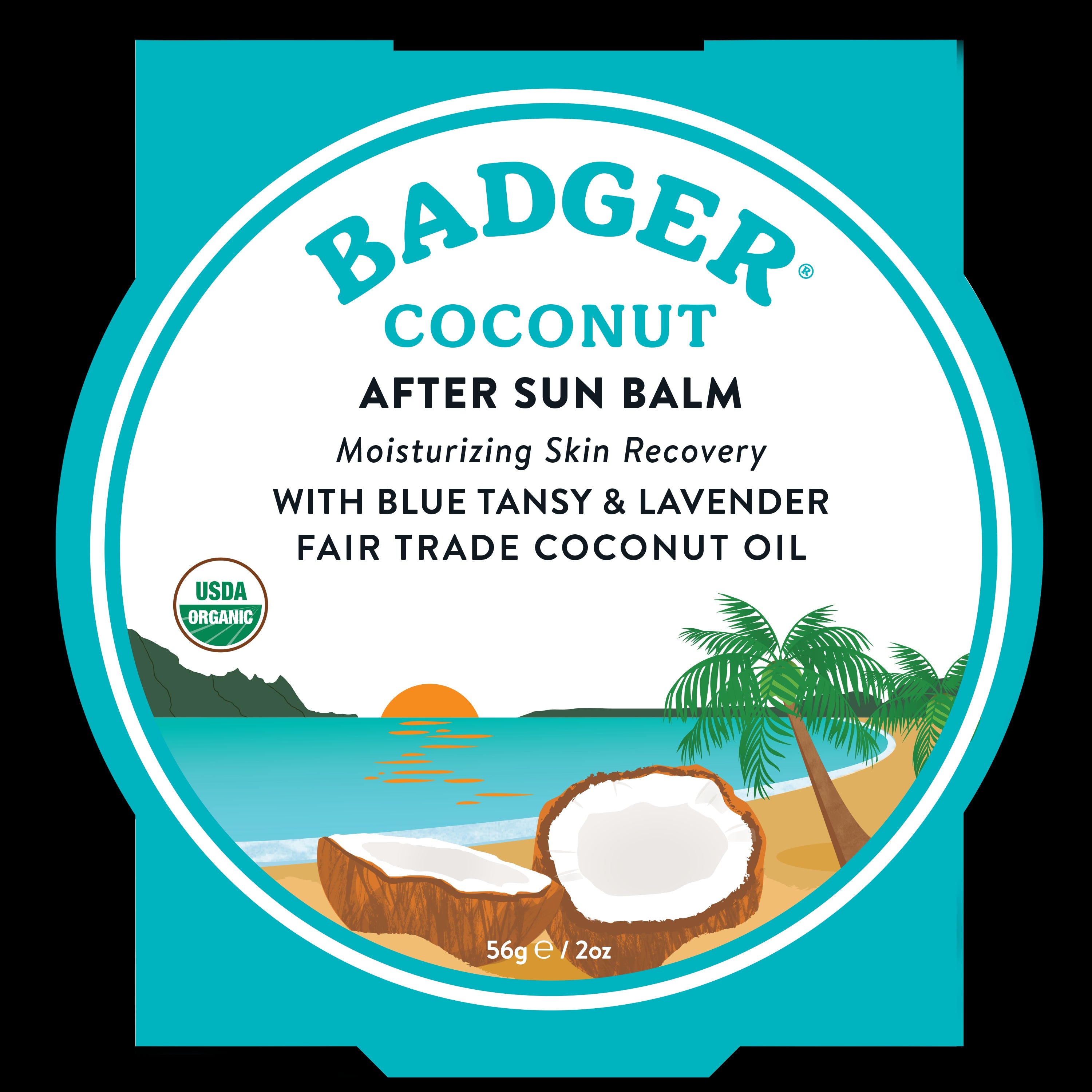 Badger Balms - Coconut After Sun Balm (56g 96)
