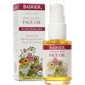 Badger Balms - Rose Face Oil (Delicate Skin) (28ml 24)