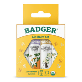 Badger Balms - Classic Lip 4-pack (Gold Box) (4pk 36)