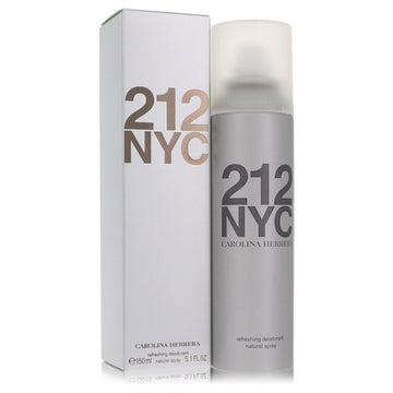 212 Perfume By Carolina Herrera Deodorant Spray- Free Shipping