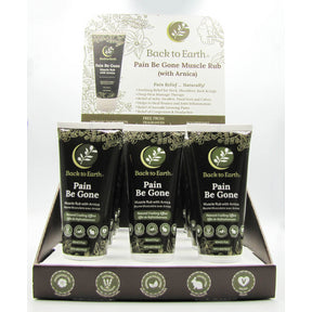 Back to Earth - Pain Be Gone Display (12 x 60ml 12)