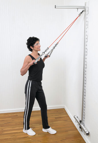 Thera-Band Wall Station – Compact Resistance & Rehab Training System