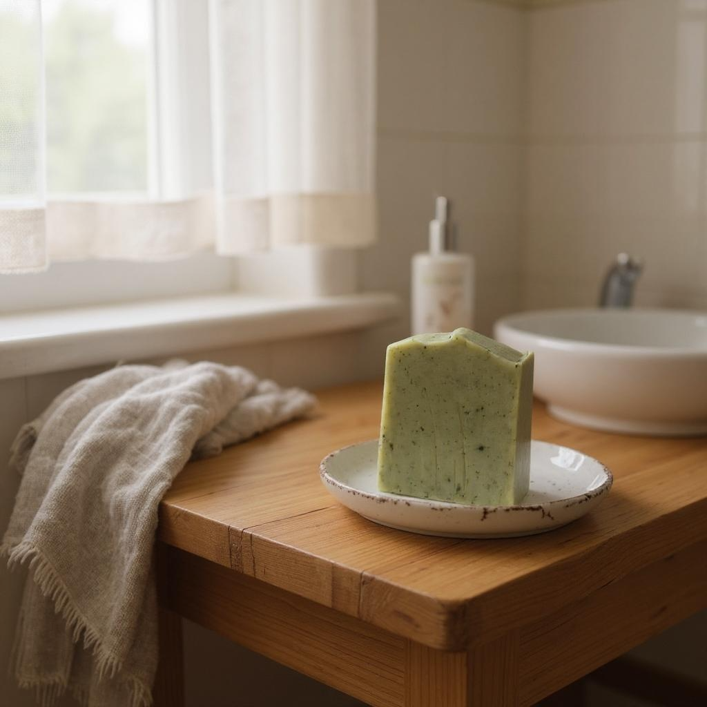 Nettle + Moringa Soap – Cleansing & Nourishing, 140g