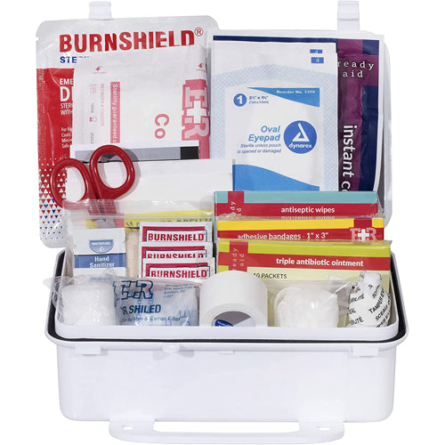 First Aid Kit Plastic Case – Durable & Portable Emergency Medical Storage