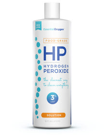 Essential Oxygen - Hydrogen Peroxide, Fd Grd 3% (473ml 12)