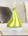 Drop-shaped Cool Mist Humidifier Ultrasonic Aroma Essential Oil Diffuser w/LED Light for Office Home Room Vehicle Study Yoga Spa